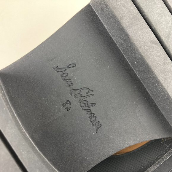 NEW Sam Edelman Womens Sz 8.5 Lulia Brown Suede Chelsea Chunky Heel Platform - Picture 12 of 12